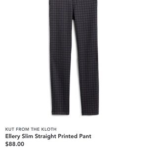 Kut From The Kloth Ellery Slim Straight Leg pant